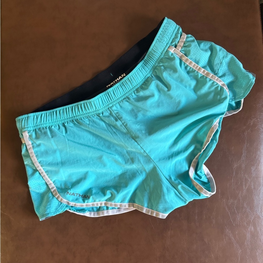 Nathan Women's Running Shorts - Blue